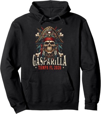 Gasparilla 2026 Pirate Festival Tampa FL Funny Unisex Hooded Sweatshirt