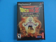 PS2 DRAGON BALL Z BUDOKAI TENKAICHI COVER ART IN BLOCKBUSTER VIDEO CASE
