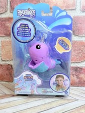 Fingerlings Baby Narwhal Nelly The Light Up Mood Unicorn by WowWee  New