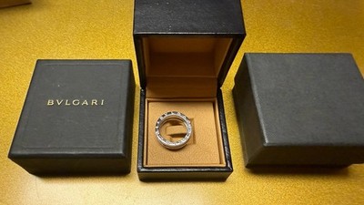 Bvlgari B.zero1 Ring 3 Band in 18KT Weißgold Gr. 60- 12,2 Gramm Bvlgari Box