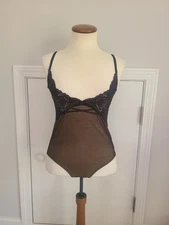 Maidenform Shapewear Bodysuit Size S Wear Your Own Bra Bodybriefer Shaper DM2003