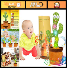 Interactive Talking Cactus Toy - Dancing, Mimicking, Repeating Sounds - Fun Gift