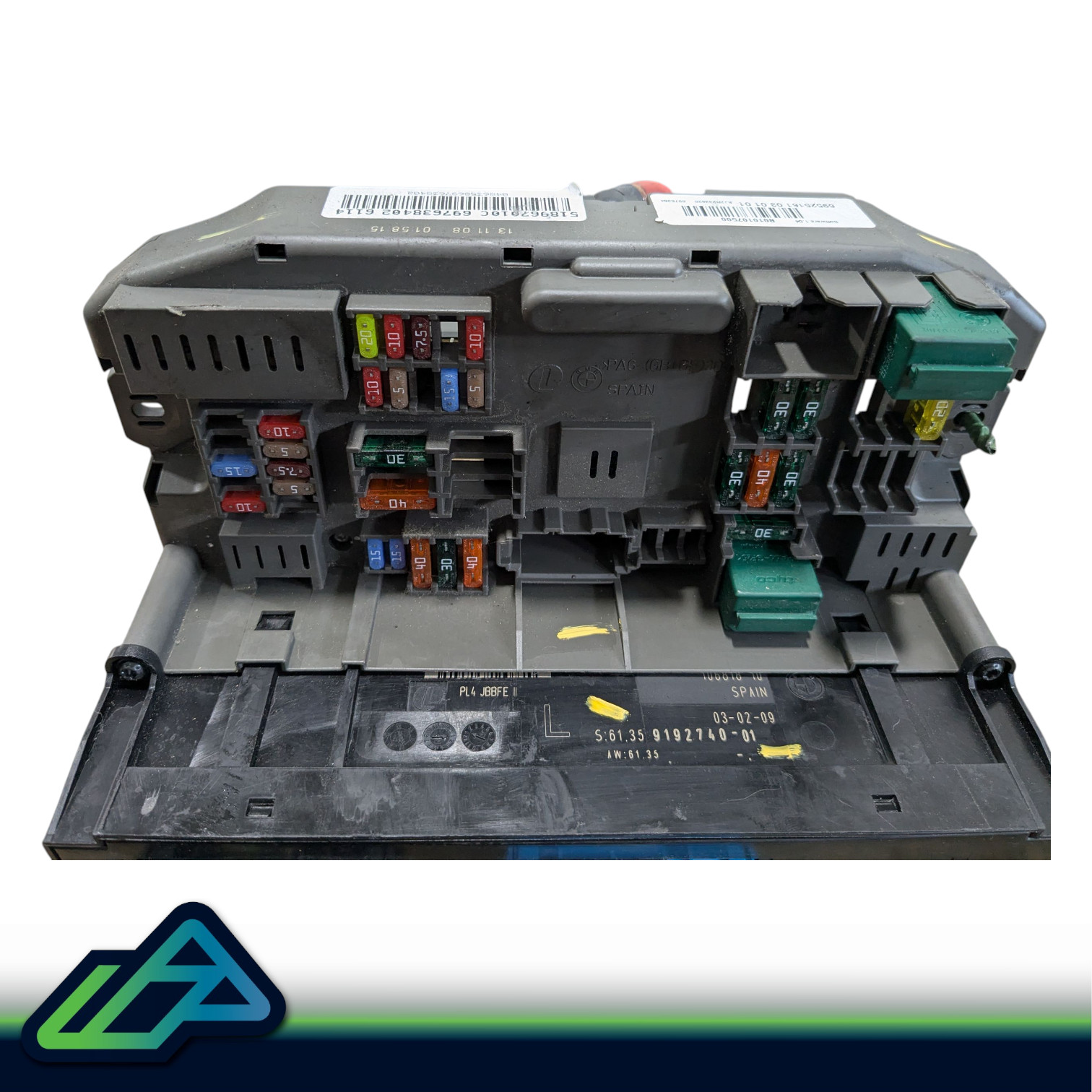 2007-2013 BMW X5 E70 xDrive Diesel Interior Cabin Fuse Box Relay 697638402