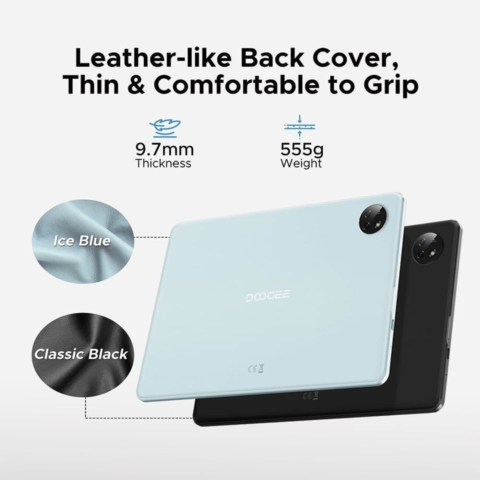 10 Inch Android 15 Tablet 16GB RAM 128GB ROM 8000mAh 4G LTE With Keyboard - Image 3 of 4