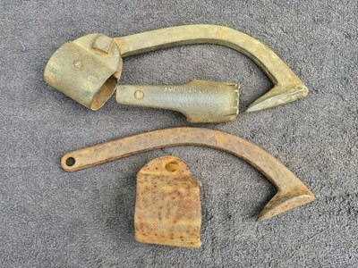 Antique Cant Hook Lot Peavey Log Roller Rolling Wood Timber Logger Logging Tools