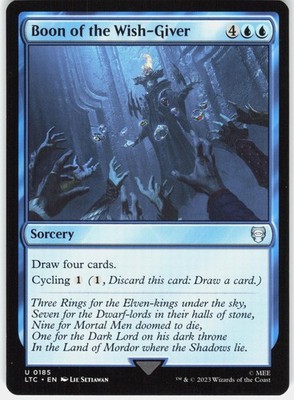 Boon of the Wish-Giver  Commander: The Lord of the Rings: Tales of Middle-earth