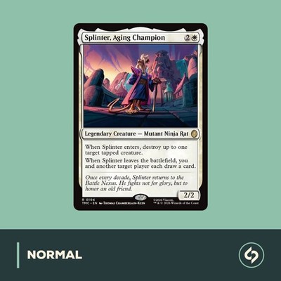 MTG | Splinter, Aging Champion | Turtles | TMNT | NM | EN | MAGIC