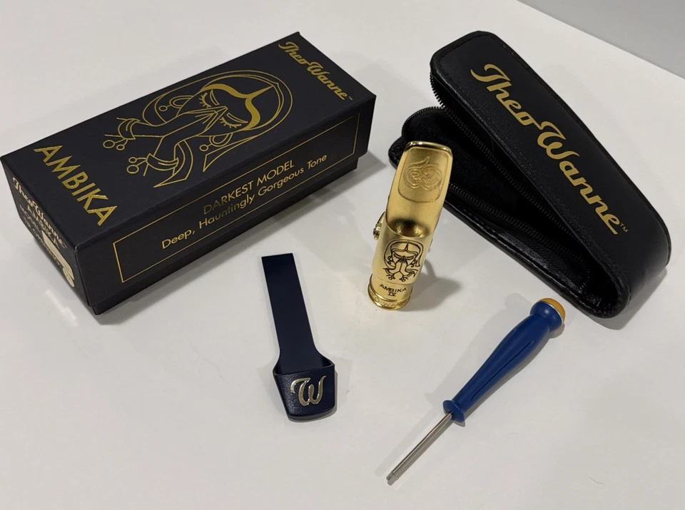 Theo Wanne AMBIKA IV Gold Tenor Saxophone Mouthpiece 7* - Image 4 of 4