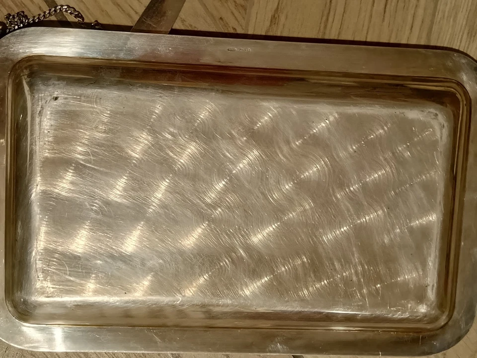 Vassoio In Argento 800 Padova Zaramella Foto 3 de 4