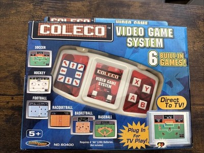 Coleco Video Game System 6 Built-In Games Plug N Play | Brand New