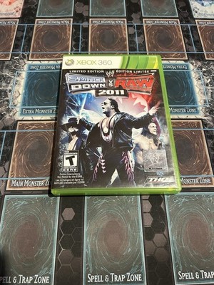 WWE Smackdown VS Raw 2011 Limited Edition Microsoft Xbox 360 *French Manual*