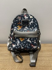 Disney Dogs And Bones Blue Loungefly Mini Backpack Lady Tramp Dalmations Copper