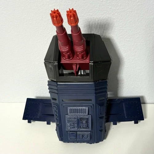COBRA TERROR DROME G.I. Joe 1986 Vintage Main Turret Base Gun Cannon and Caps