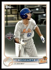 2022 Topps Pro Debut JT Schwartz St. Lucie Mets #PD-177