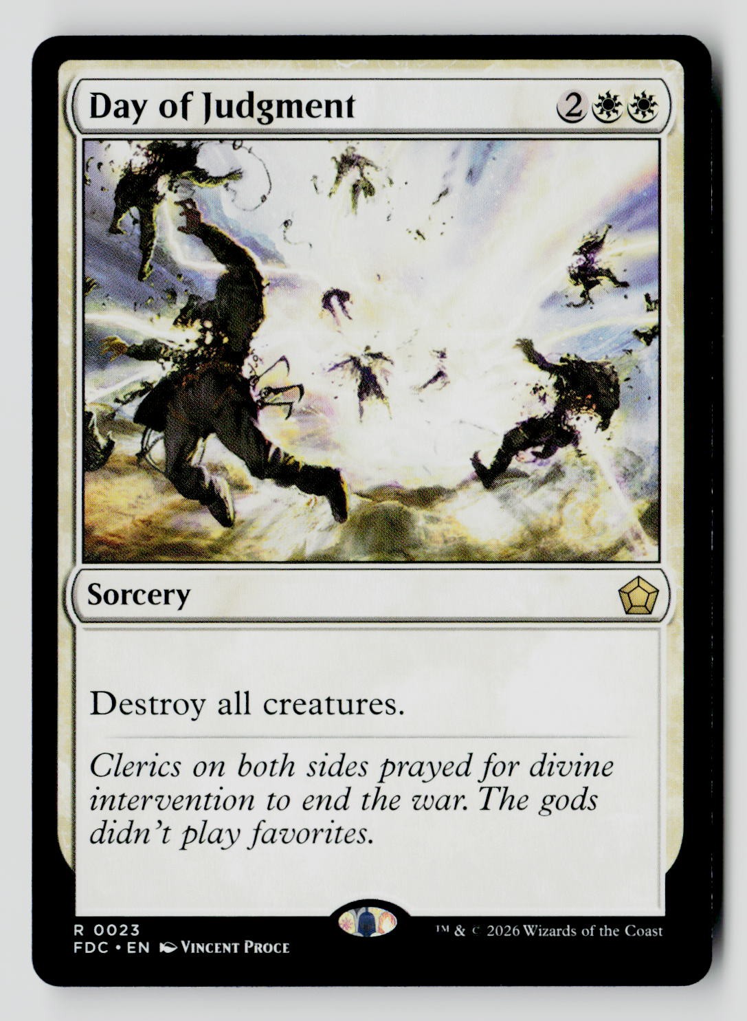 Day of Judgment 23 Rare FDC MTG NM