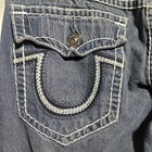 Vintage True Religion Joey Super T Jeans Mens 40x34 Made in USA Y2K Blue — photo 9