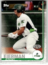 2019 Topps Pro Debut #129 Jeremy Eierman Vermont Lake Monsters Baseball