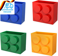 Magnetisches Regal KüHlschrank, 4-Teiliges Set, 12.5X11X7 Cm, Magnetischer Stift