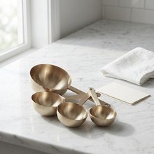 Antique Brass Finish on Stainless Steel Measu...