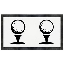 Futtermatte für Haustiere "Golfball auf Tee" (PM00031693)