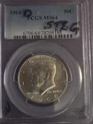 1964 D PCGS MS64 Kennedy Half Dollar Silver, MISS Labled