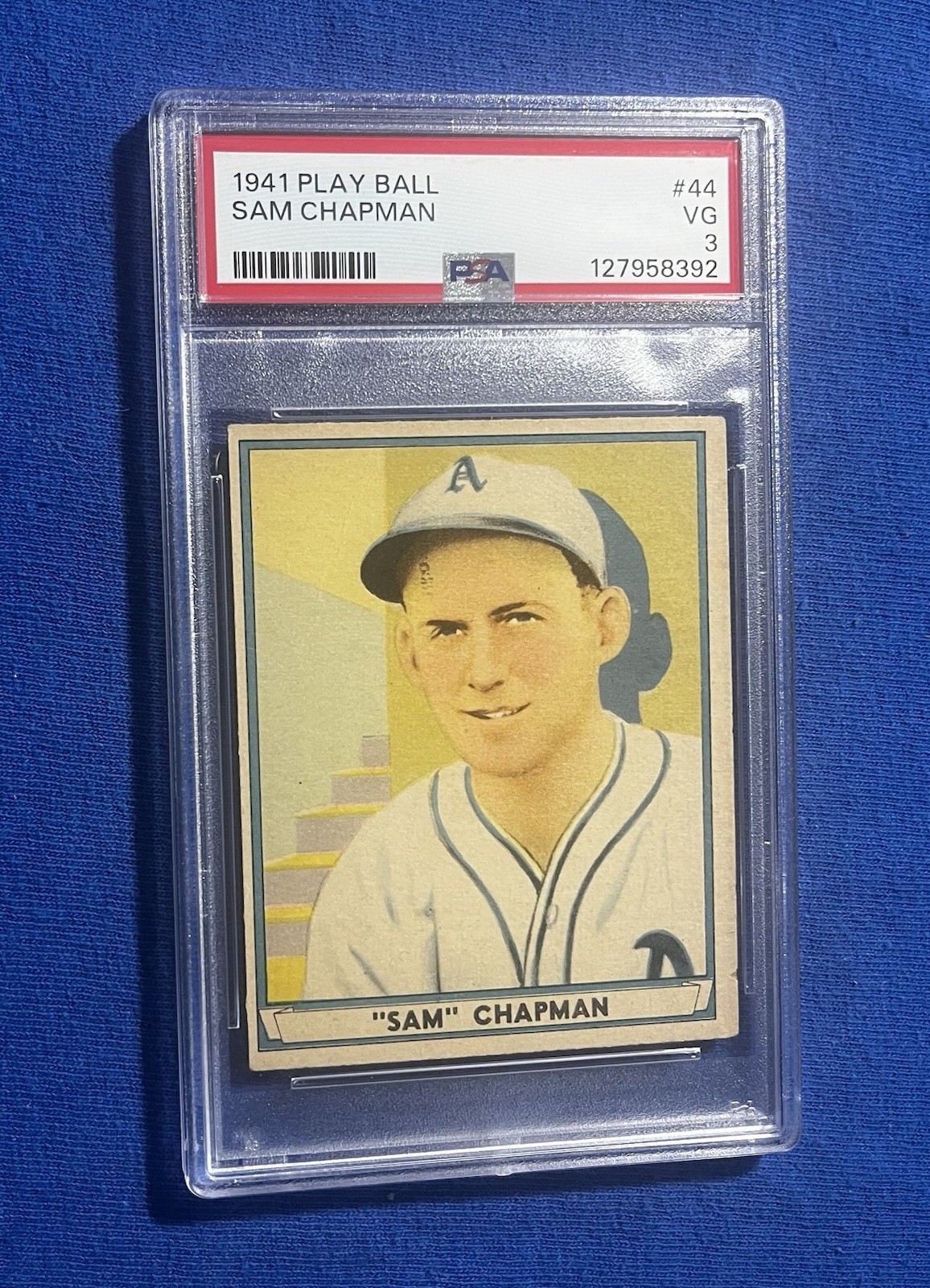 1941 Play Ball - Sam Chapman - PSA 3