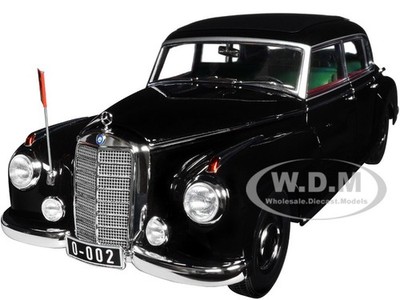 1955 MERCEDES-BENZ 300 BLACK ''KONRAD ADENAUER'' 1/18 DIECAST CAR BY NOREV 183707