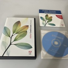 Genuine Adobe Creative Suite 2 Premium for Windows with Serial Numbers - 6 Discs