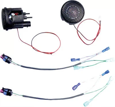 Kit de tweeter J&amp;M Rokker motocicleta bicicleta de rua HTWT-1025-CRF 4405-0321 - Imagem 2 de 4