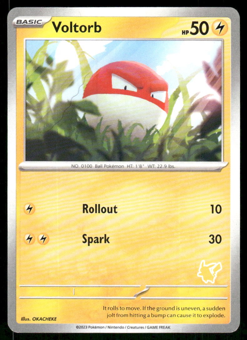 Voltorb Unconfirmed My First Battle Pokemon Near Mint