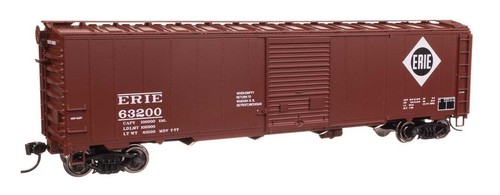 Walthers Mainline ~ Escala HO ~ 50' AAR vagón de carga de una sola puerta ~ Erie #63200 | Condition: New