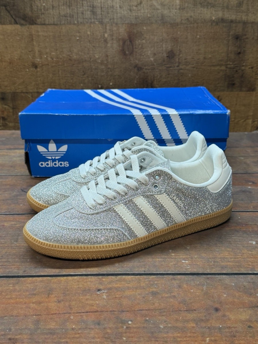  SAMBA OG W KI6264 シルバーグリッター Size 6.5 - adidas Samba OG Supplier Colour Off White Silver