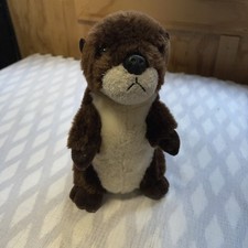 Aurora World Mini Flopsie River Otter 31704 Stuffed Animal Standing Plush
