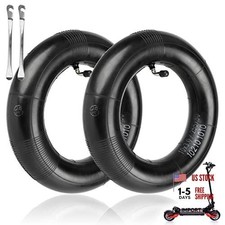  2-Pack 10x3 Replacement Inner Tubes with 90 Degree for 255x80 90/65-6.5