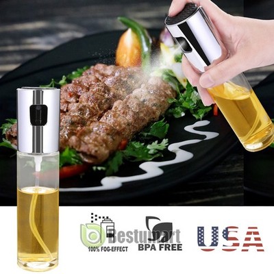 Olive Oil Sprayer Cooking BBQ Vinegar Dispenser Mister Pump Kitchen Bottle 100ml