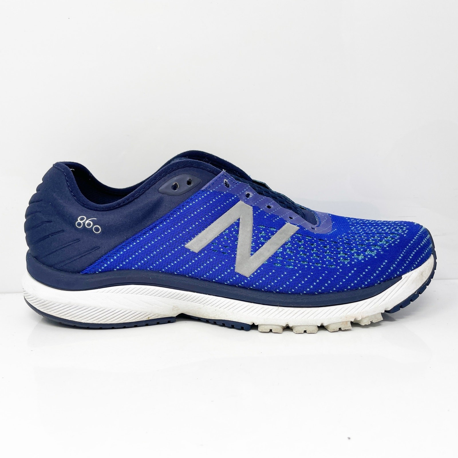 New Balance Mens 860 V10 M860B10 Blue Running Shoes Sneakers Size 10