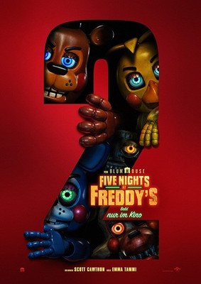 Five Nights at Freddys 2 Kinoplakat Kinoposter Filmplakat Plakat A0