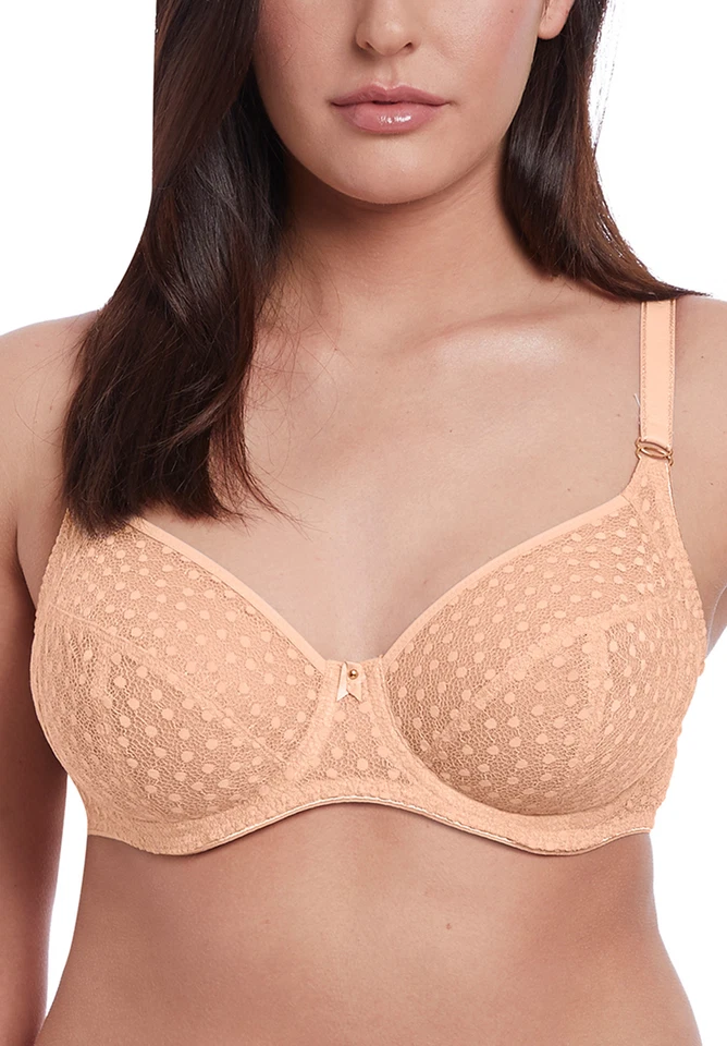 Freya 30i USA (30G UK) Starlight Side Support Balcony Bra NWOT 5201 Caramel - Image 4 of 4