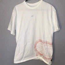 Nike NSW Prem Essential T-Shirt SS Crew Neck White Size M ‘24 US Team Trial