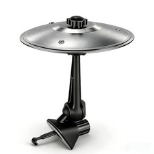 Car Crash Cymbal Air Vent Decor - Mini Musical Drum Accessory for Dashboard Fits