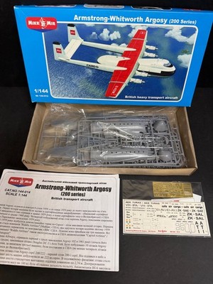 MikroMir 1/144 ARMSTRONG-WHITWORTH ARGOSY 200 series  model kit 2017 issue (55)