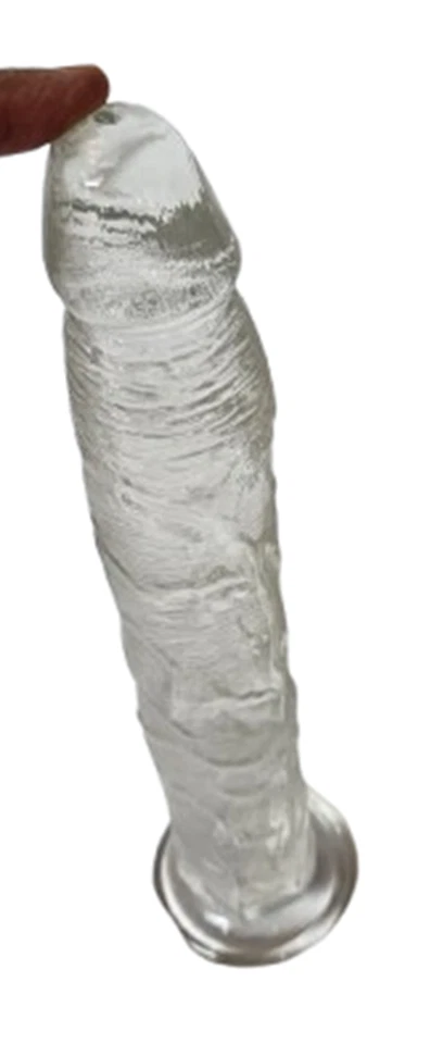 Consolador realista de silicona de 14 pulgadas de largo sensación de piel enorme ventosa de pene grande Foto 4 de 4