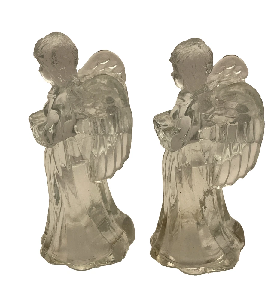 Candelabro ángel DH HOLMES vintage, juego de 2 Foto 4 de 4