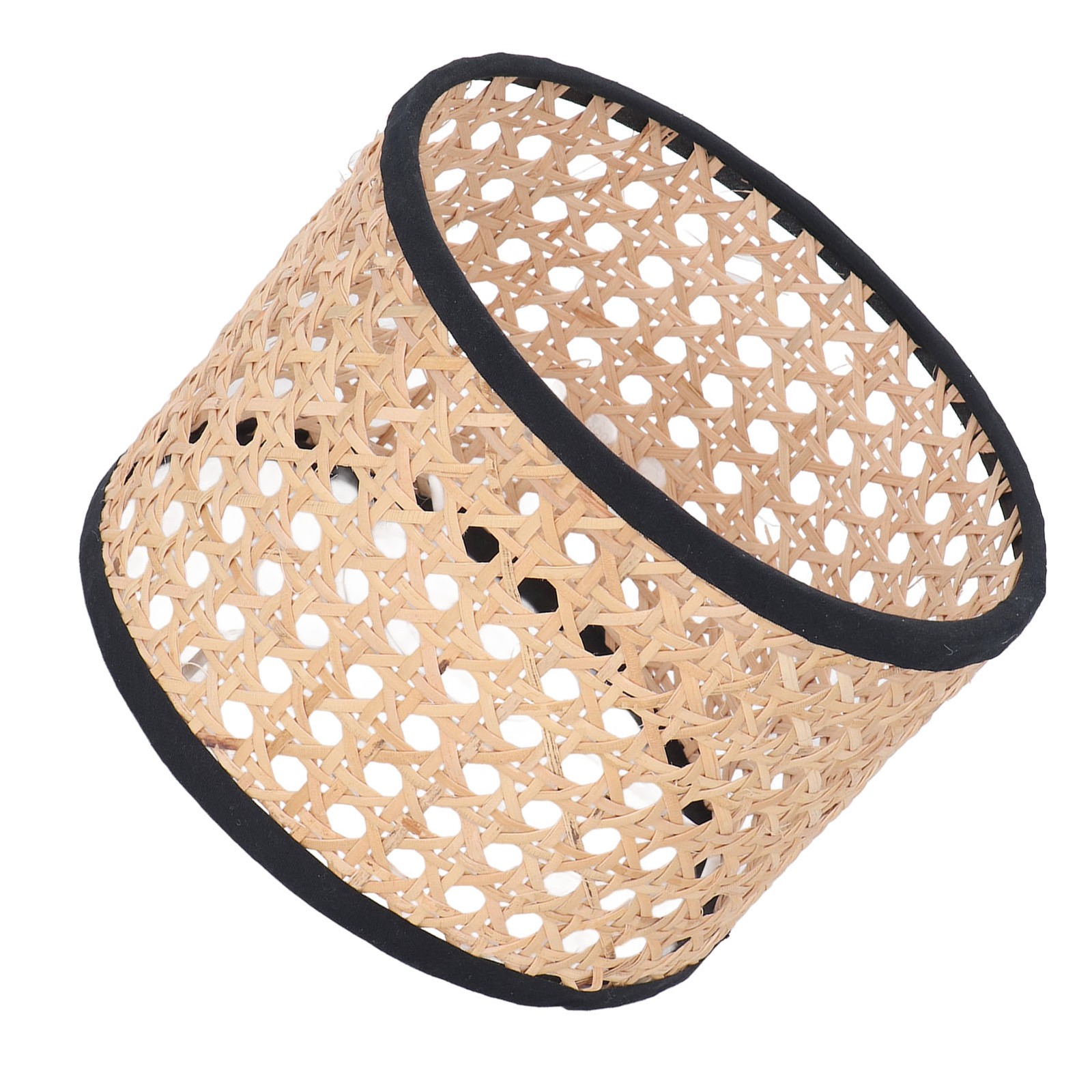 Rattan Lamp Shade Universal Rattan Woven Lampshade Lamp Cover For E27 E14.