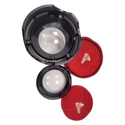 Set of 2 Ikelite Dome Ports ''As Is''
