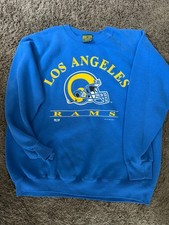 1990's Los Angeles Rams NFL Sweatshirt - XL - Home Team Advantage
