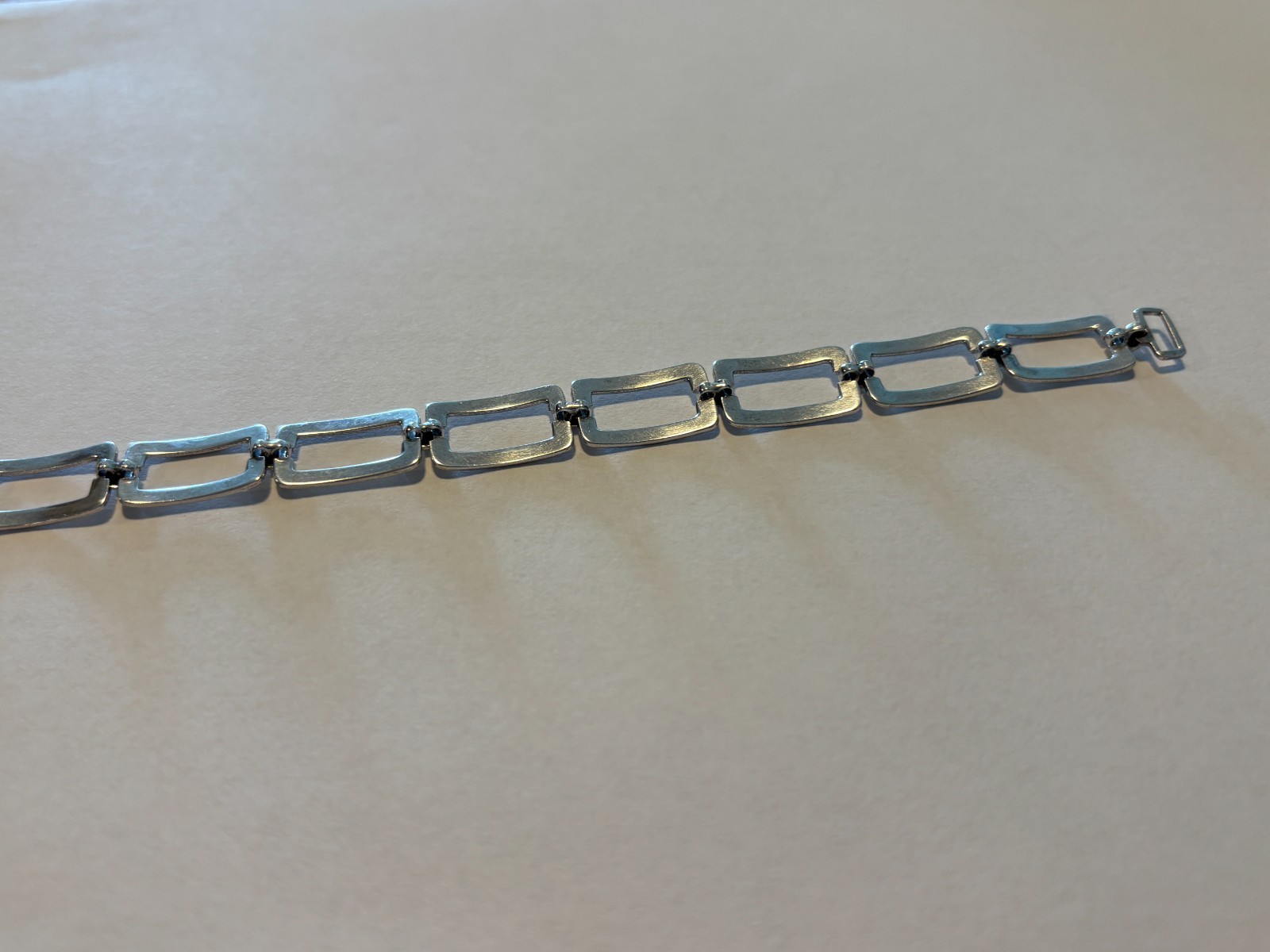 Sterling Silver Bracelet Rectangular - image 12