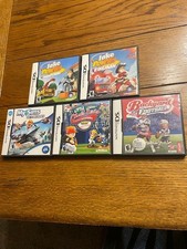 Lot of 5 Nintendo DS Cases and Manuals w/ Inserts Only / NO GAME