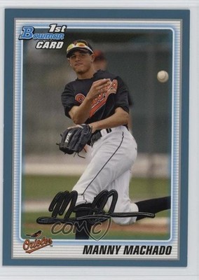 2010 Bowman Draft Picks Blue /399 Manny Machado #BDPP80 5xh