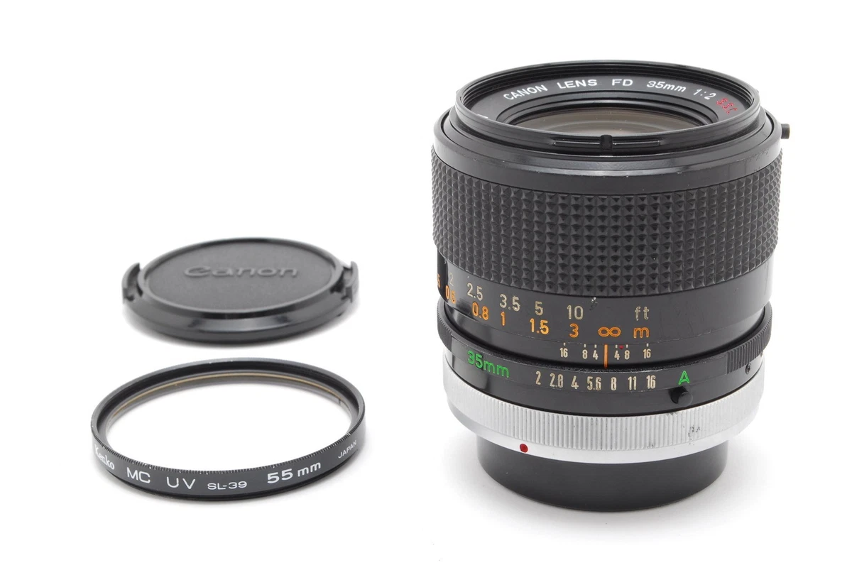 Canon FD 35mm f/2 Camera Lenses for sale | eBay